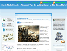 Tablet Screenshot of crashmarketstocks.com
